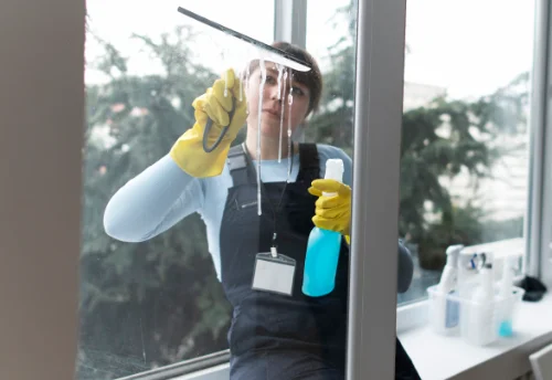 Nettoyage de vitres intérieures et extérieures à Mézeray